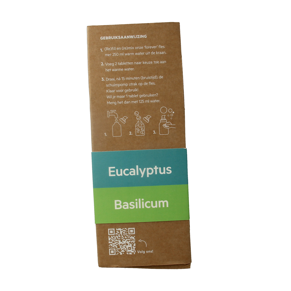 The Green Lab Co Handzeep premium starterset eucalyptus & basilicum 1.00 Set