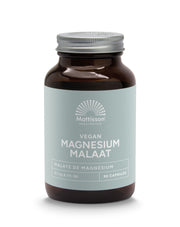 Mattisson Magnesium malaat met actieve vorm vit. b6 90.00 Vegetarische capsules