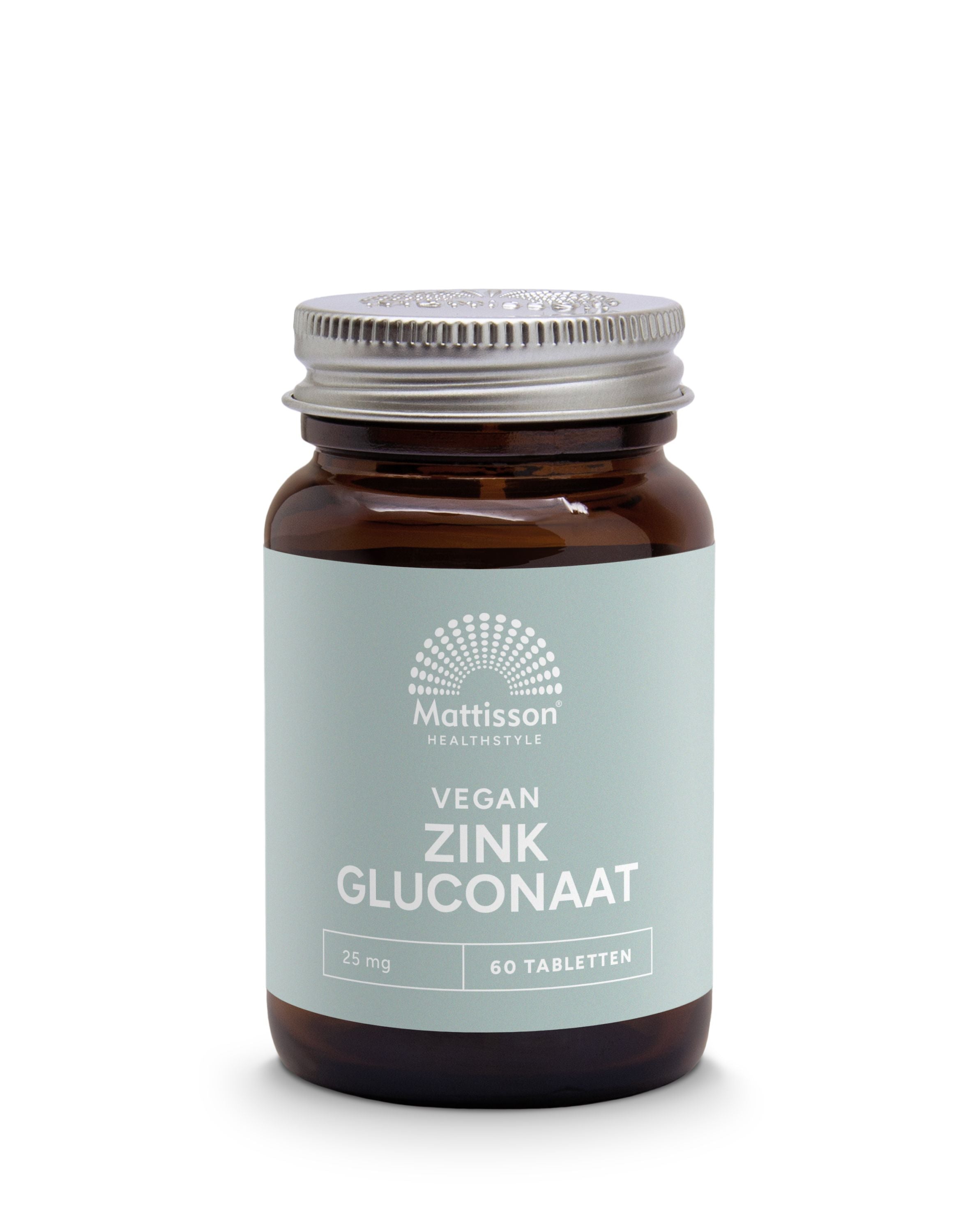 Mattisson Zink gluconaat 25mg 60.00 Tabletten
