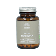 Mattisson Organic saffraan 30mg bio 60 Vegetarische capsules