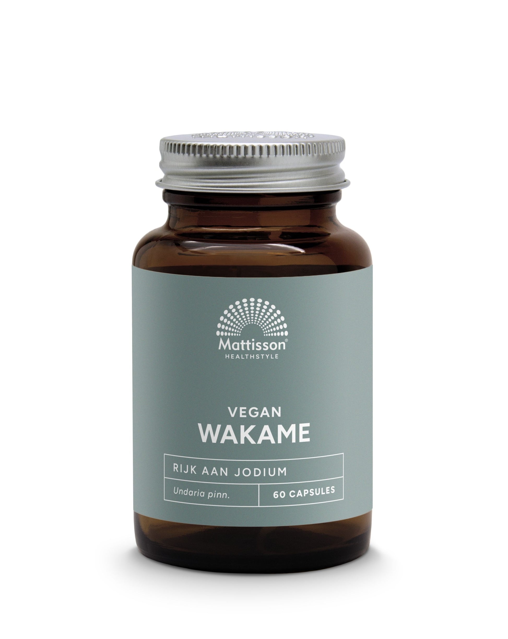 Mattisson Wakame 1000mg  bevat jodium 60.00 Vegetarische capsules