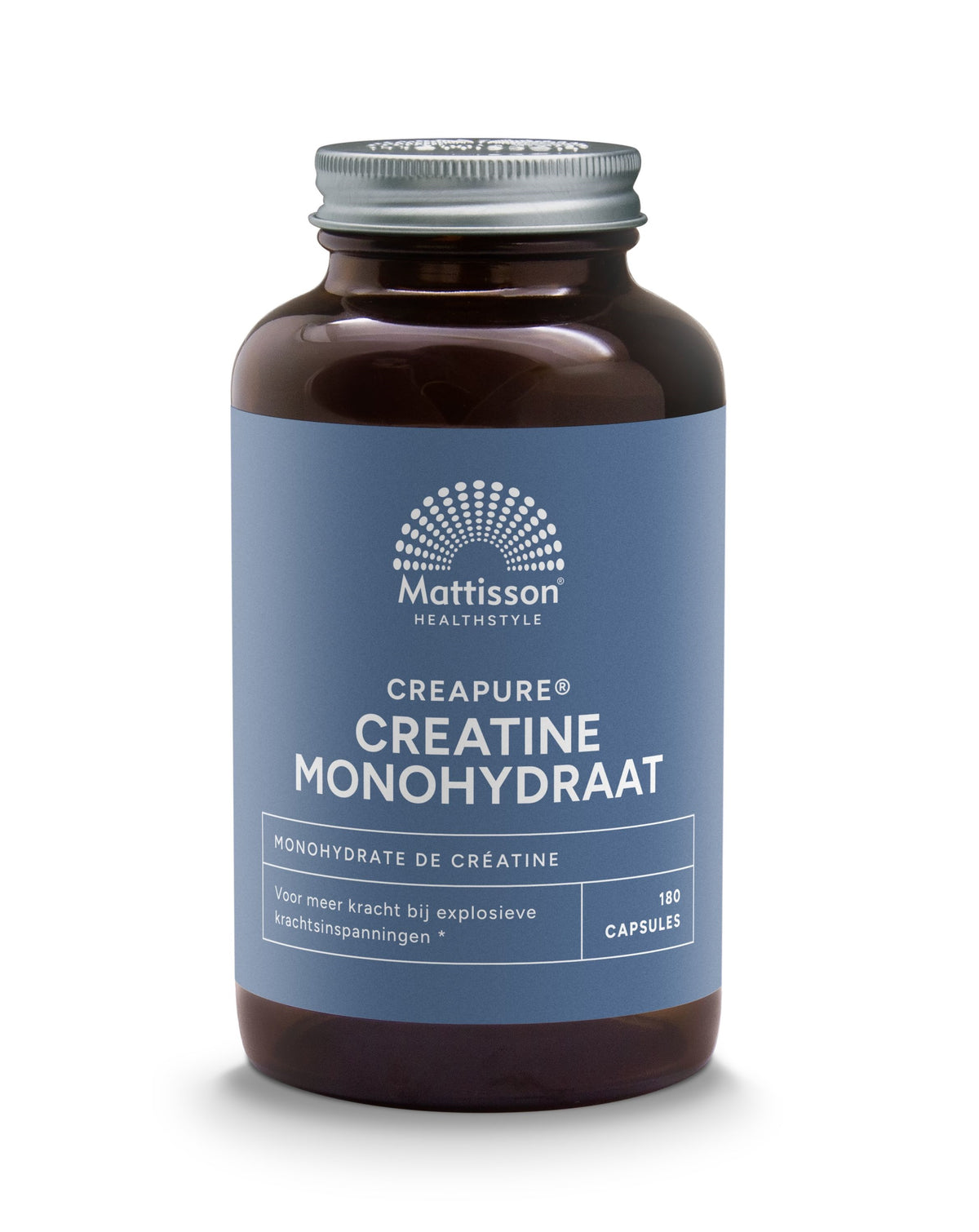 Mattisson Creatine monohydraat creapure 180.00 Vegetarische capsules