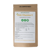 Natuurlijk.fit Vitamine C + zink 60.00 Capsules