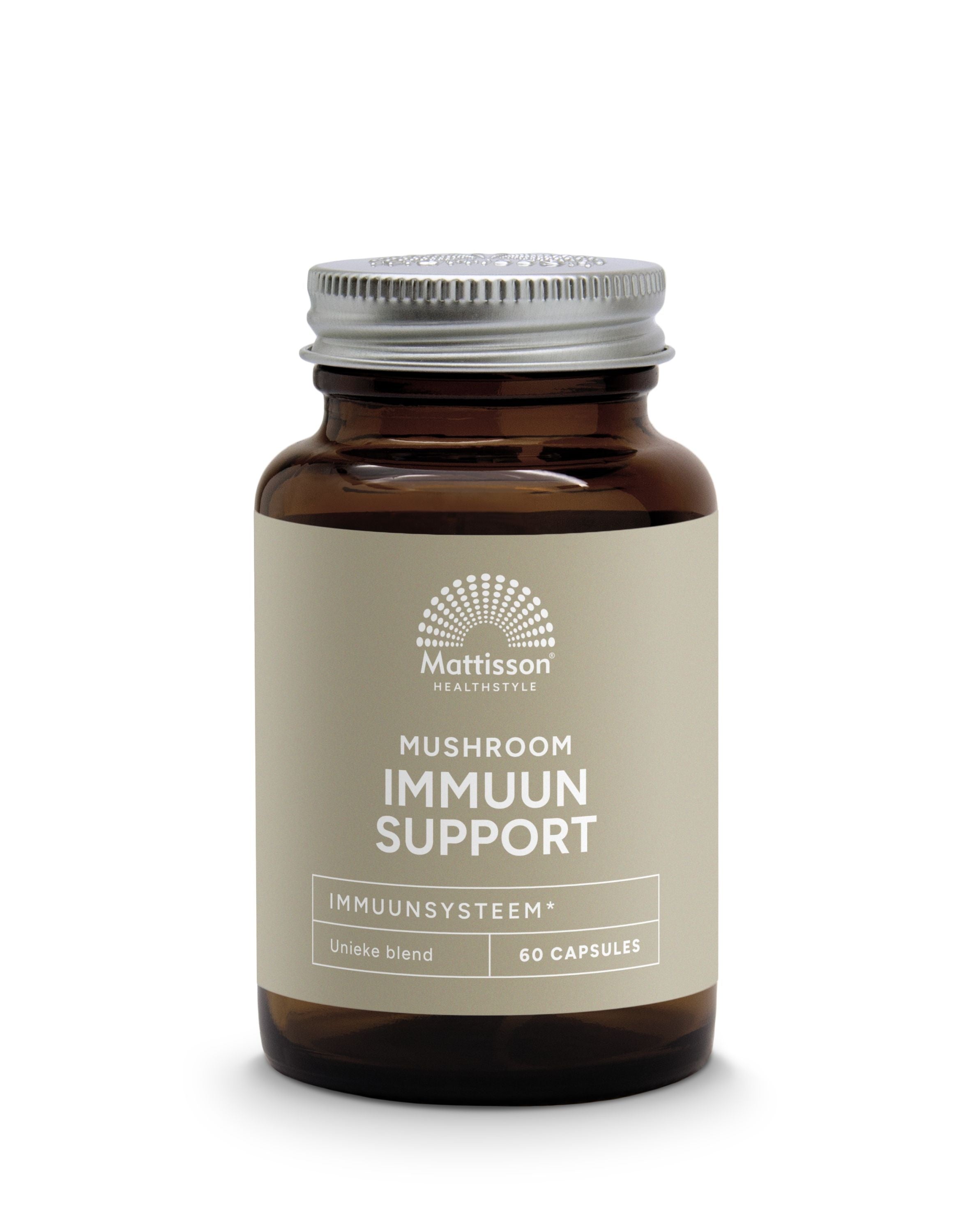Mattisson Mushroom immuun support 60.00 Capsules