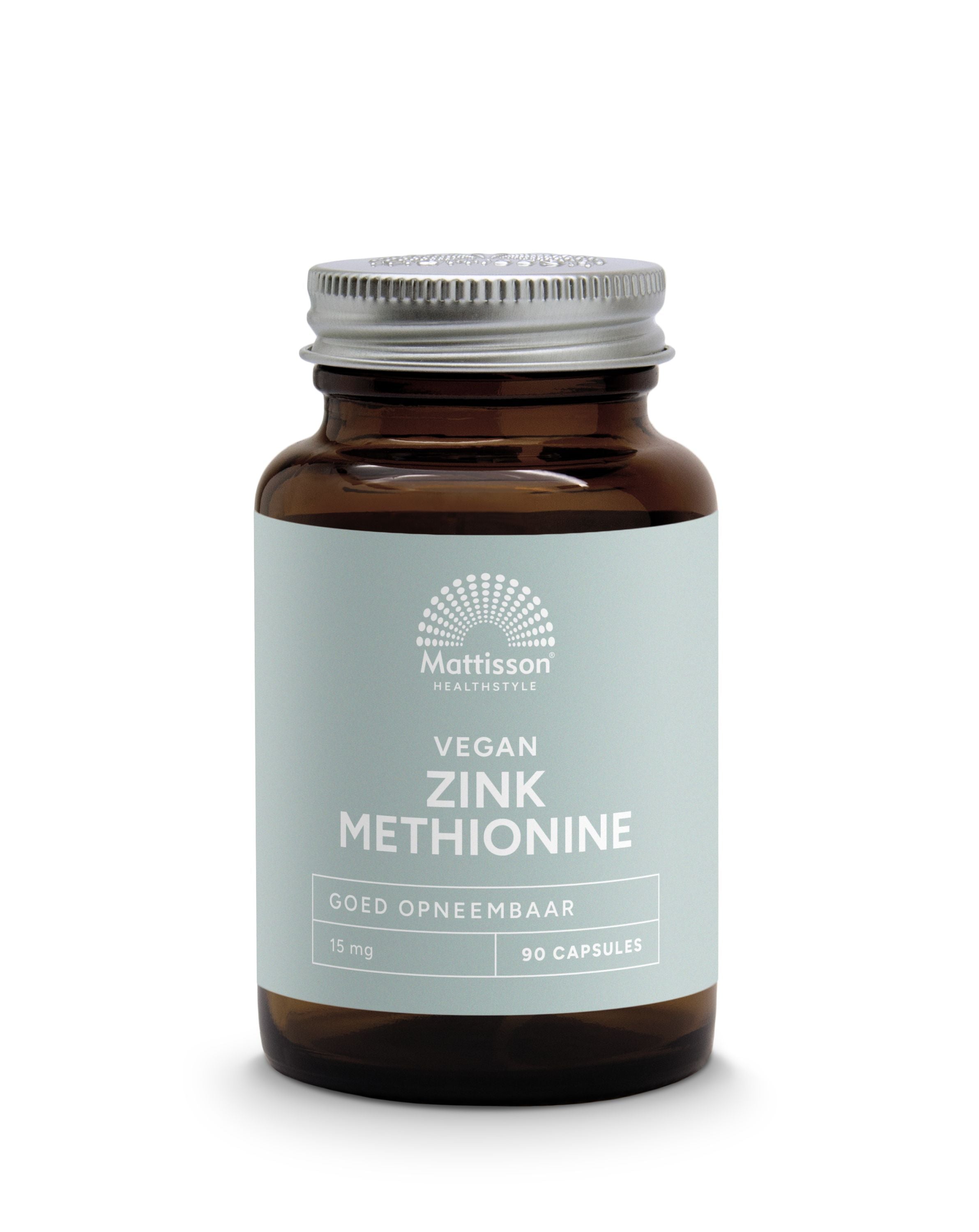 Mattisson Zink methionine 15mg 90.00 Vegetarische capsules