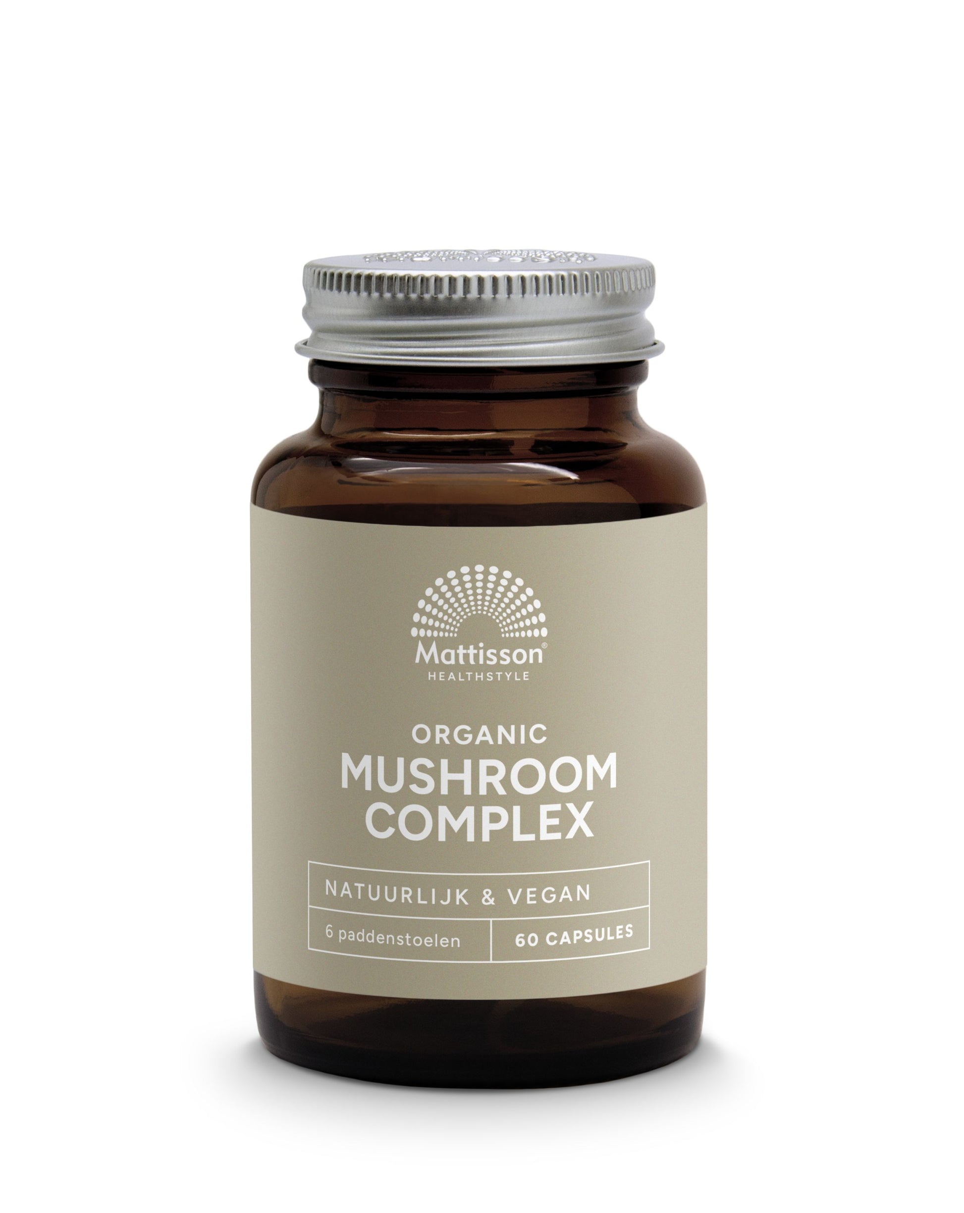 Mattisson Organic mushroom complex bio 60.00 Vegetarische capsules