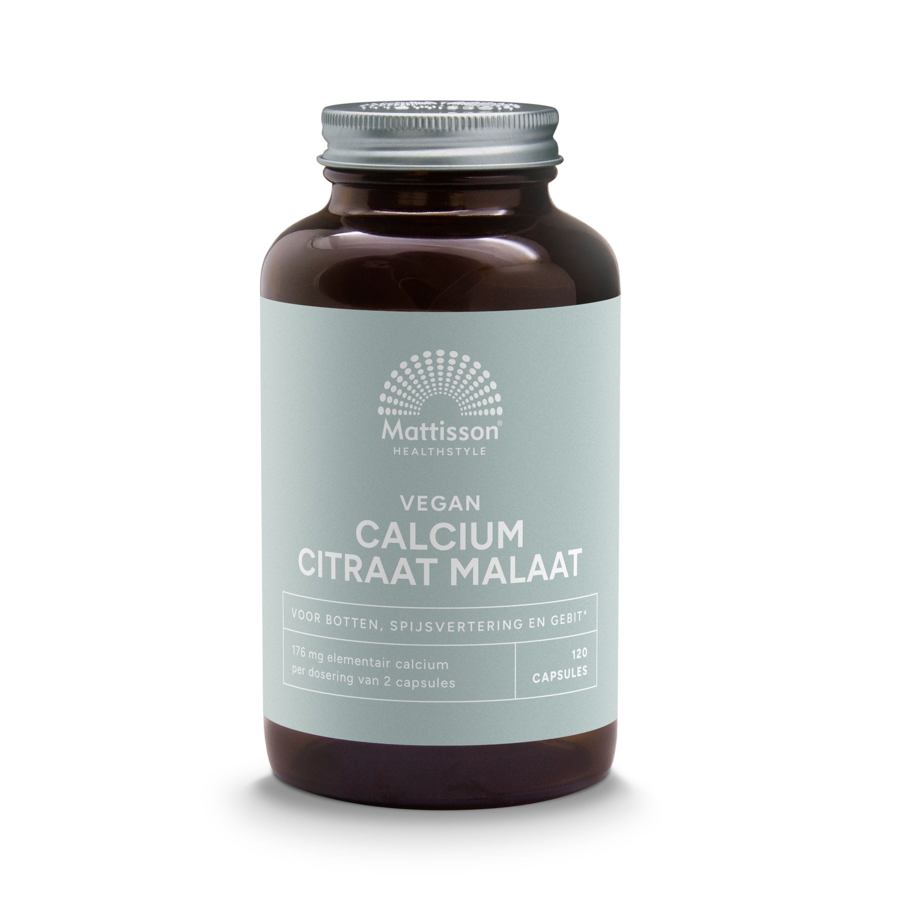 Mattisson Calcium citraat malaat vegan 120 Capsules