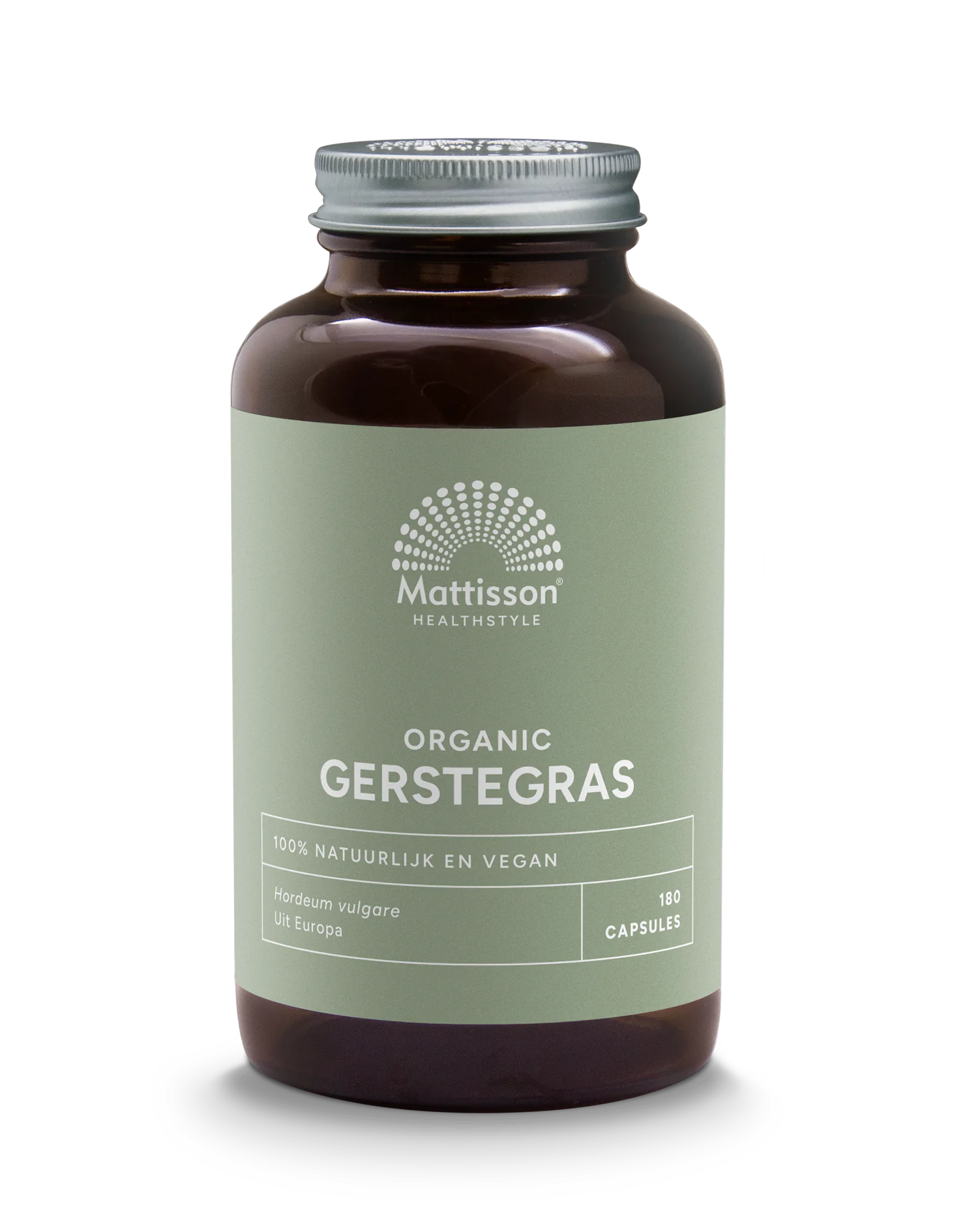 Mattisson Organic barley grass 400mg bio 180 Capsules