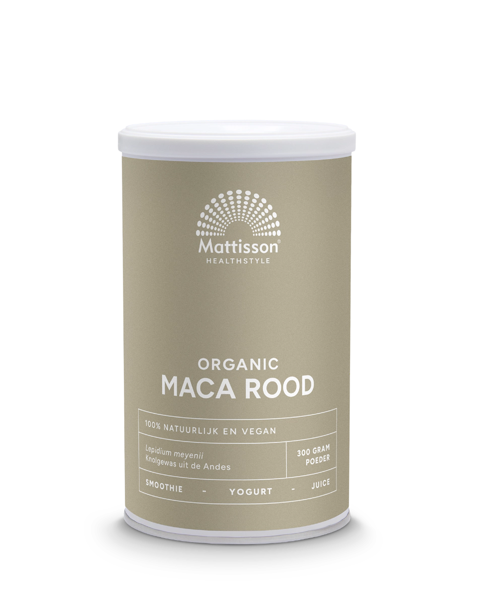 Mattisson Organic Maca Rood 300.00 Gram
