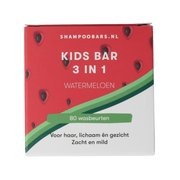 Shampoobars 3-in-1 Kids bar watermeloen 60.00 Gram