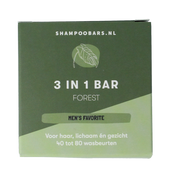 Shampoobars 3-in-1 Bar forest 60.00 Gram