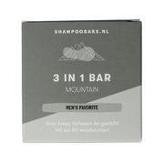 Shampoobars 3-in-1 Bar mountain 60.00 Gram
