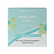 Shampoobars 3-in-1 Baby bar babypoeder 60.00 Gram
