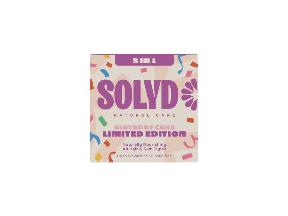Solyd 3-in-1 Bar Birthday Cake 60.00 Gram