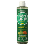Happy Earth Douchegel bergamot cedarwood 300.00 Milliliter