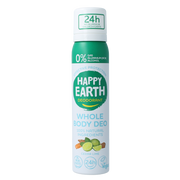 Happy Earth Deodorant bodyspray cedar lime 100.00 Milliliter
