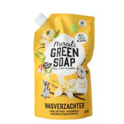 Marcel's Green Soap Wasverzachter vanille & katoen navulling 750.00 Milliliter