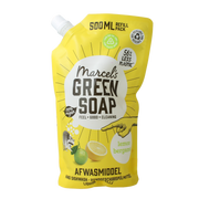 Marcel's Green Soap Afwasmiddel lemon & bergamot navulling 500.00 Milliliter