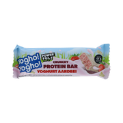 Powerful People  Crunchy Proteine Bar Yoghurt Aardbei 55.00 Gram