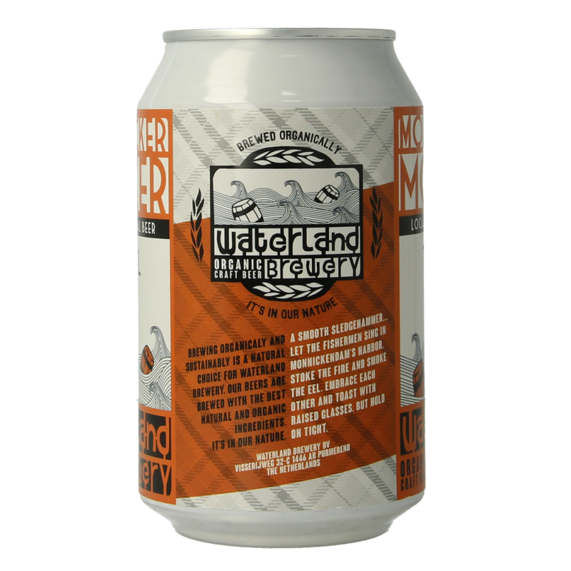 Waterland Brewery Tripel monnicker moker bio 330 Milliliter