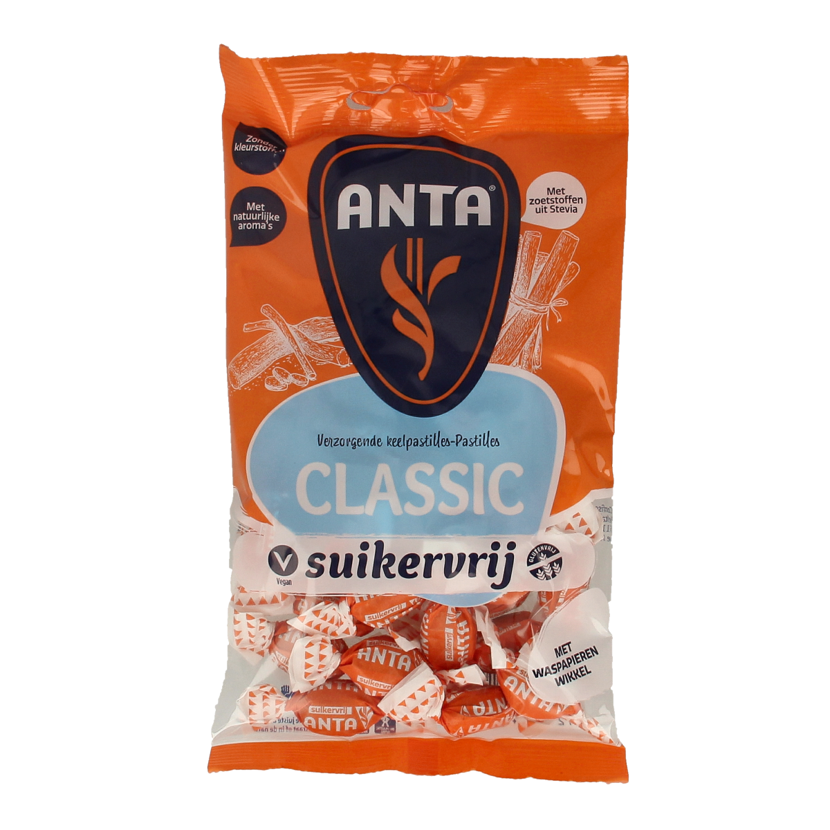 Anta Classic suikervrij met stevia 120.00 Gram