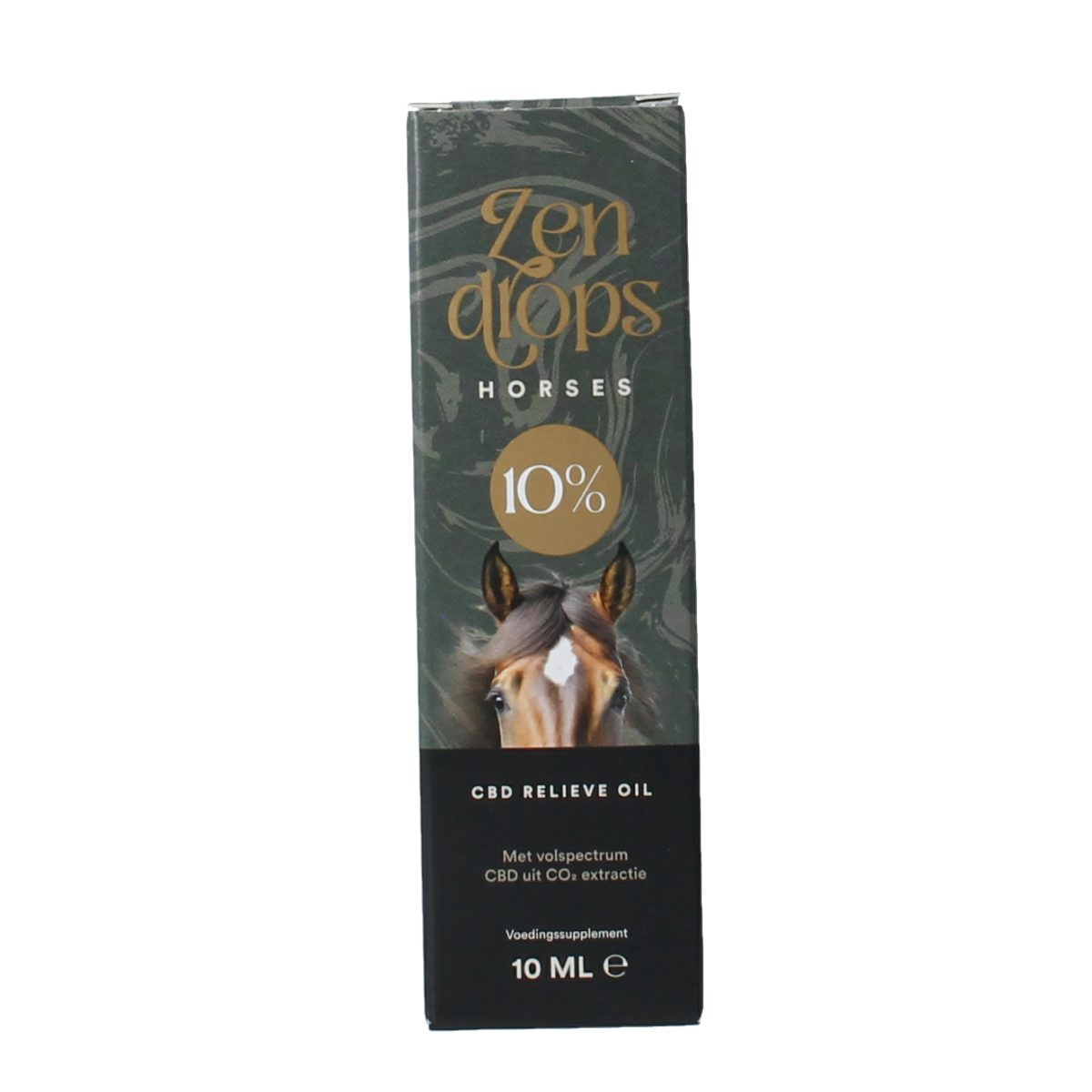 Zendrops CBD olie paarden 10% hennepzaadolie 10.00 Milliliter