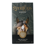 Zendrops CBD olie paarden Lijnzaadolie 1.00 Liter