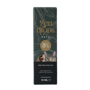 Zendrops CBD olie huisdieren 5% 10.00 Milliliter