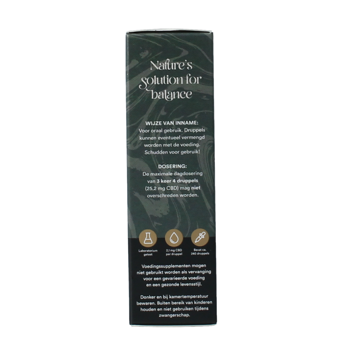 Zendrops CBD olie huisdieren 5% 10.00 Milliliter