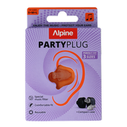 Alpine Partyplug transparant 1.00 Paar