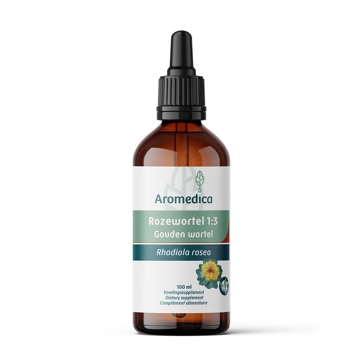 Aromedica Rozewortel/gouden wortel (rhodiola) 1:3 100.00 Milliliter