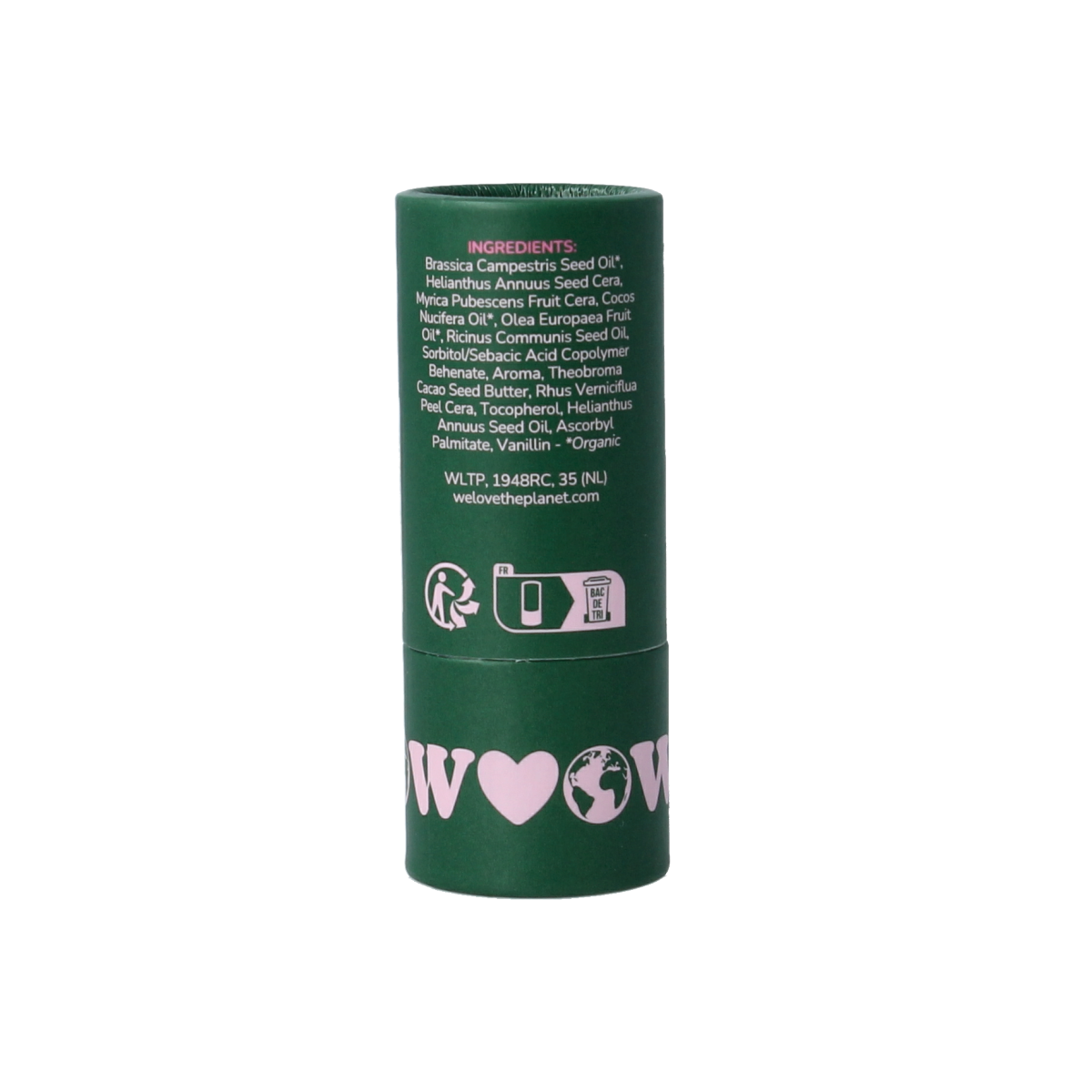 We Love The Planet Lipbalm lush raspberry vegan 7.00 Gram