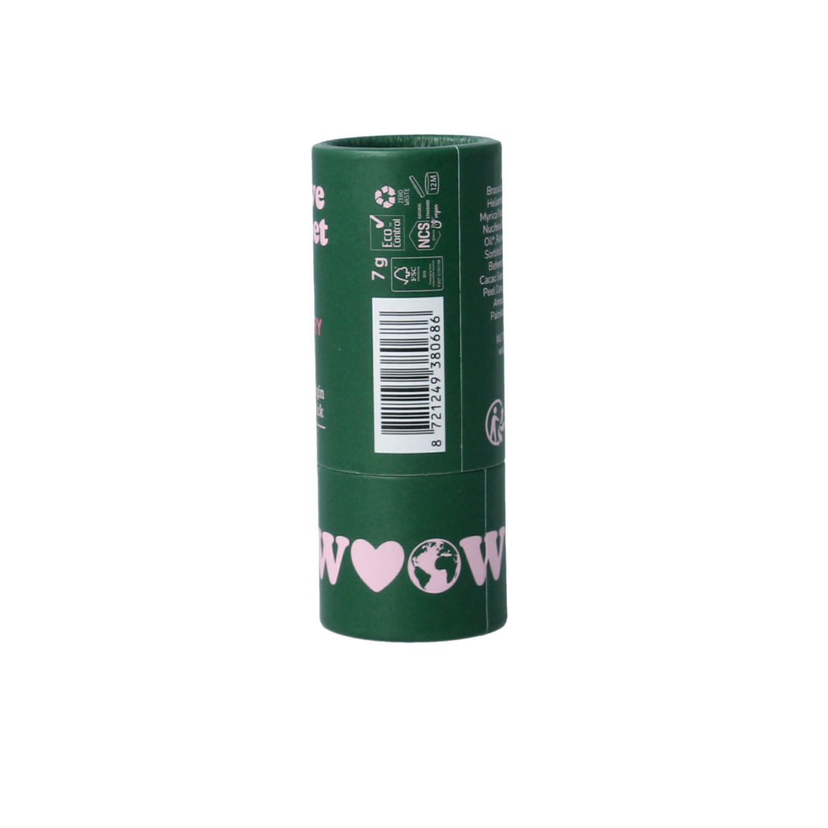We Love The Planet Lipbalm lush raspberry vegan 7.00 Gram