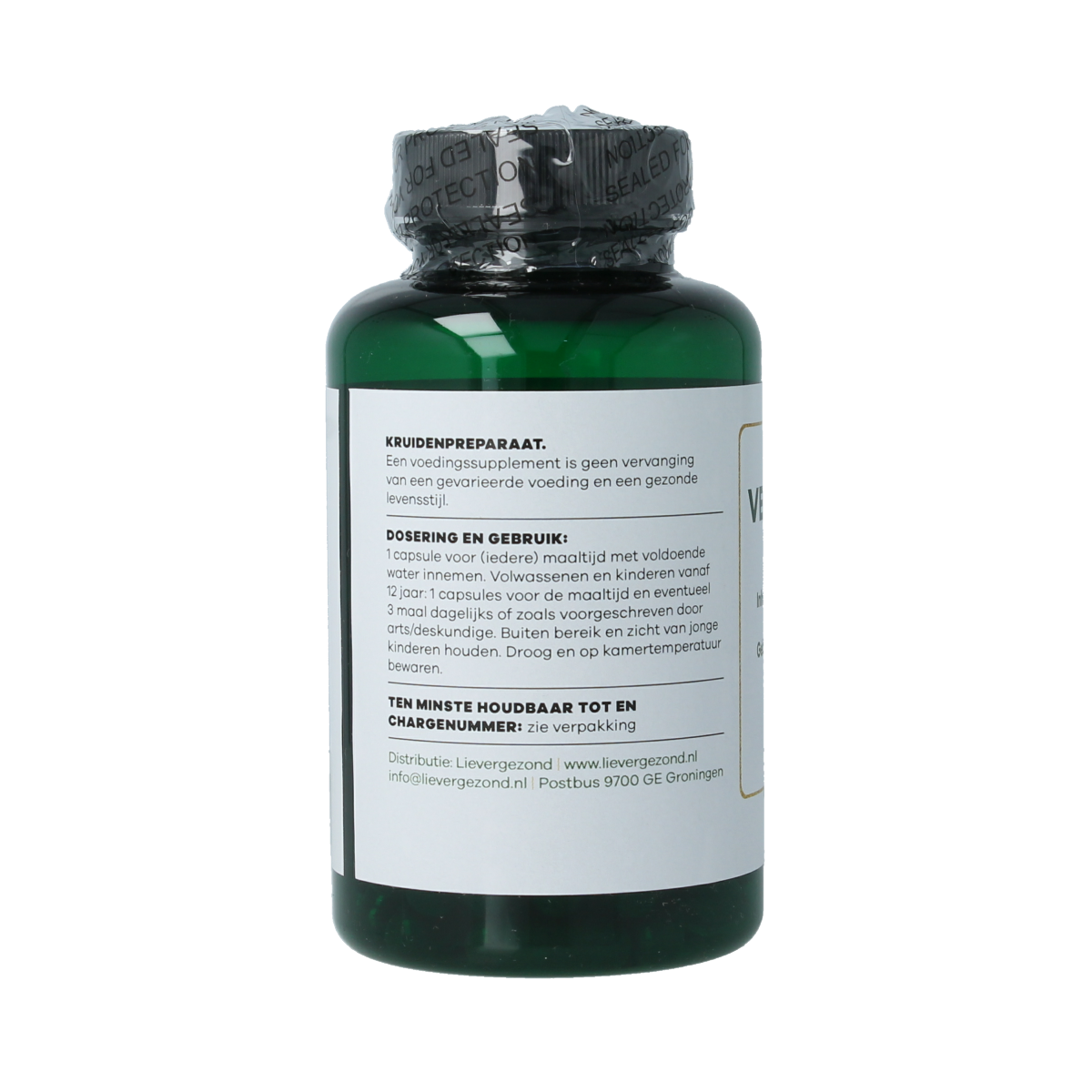 Liever Gezond Venkel zaad capsules fennel seed 100.00 Vegetarische capsules