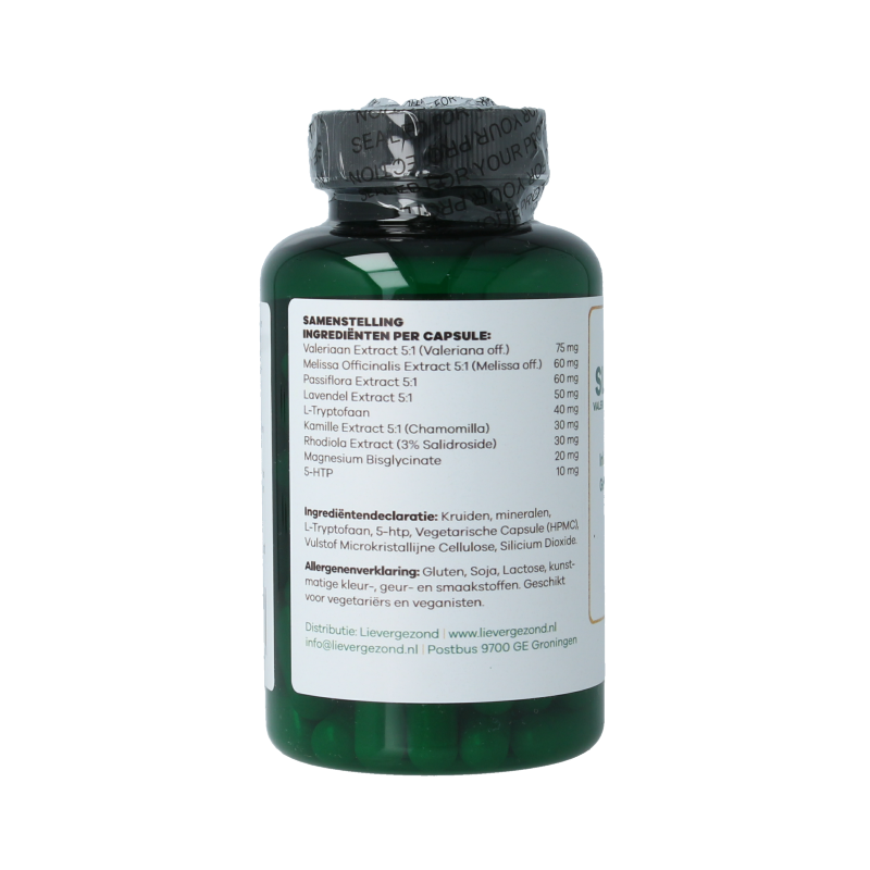 Liever Gezond Slaap zacht natural sleep 90 Vegetarische capsules