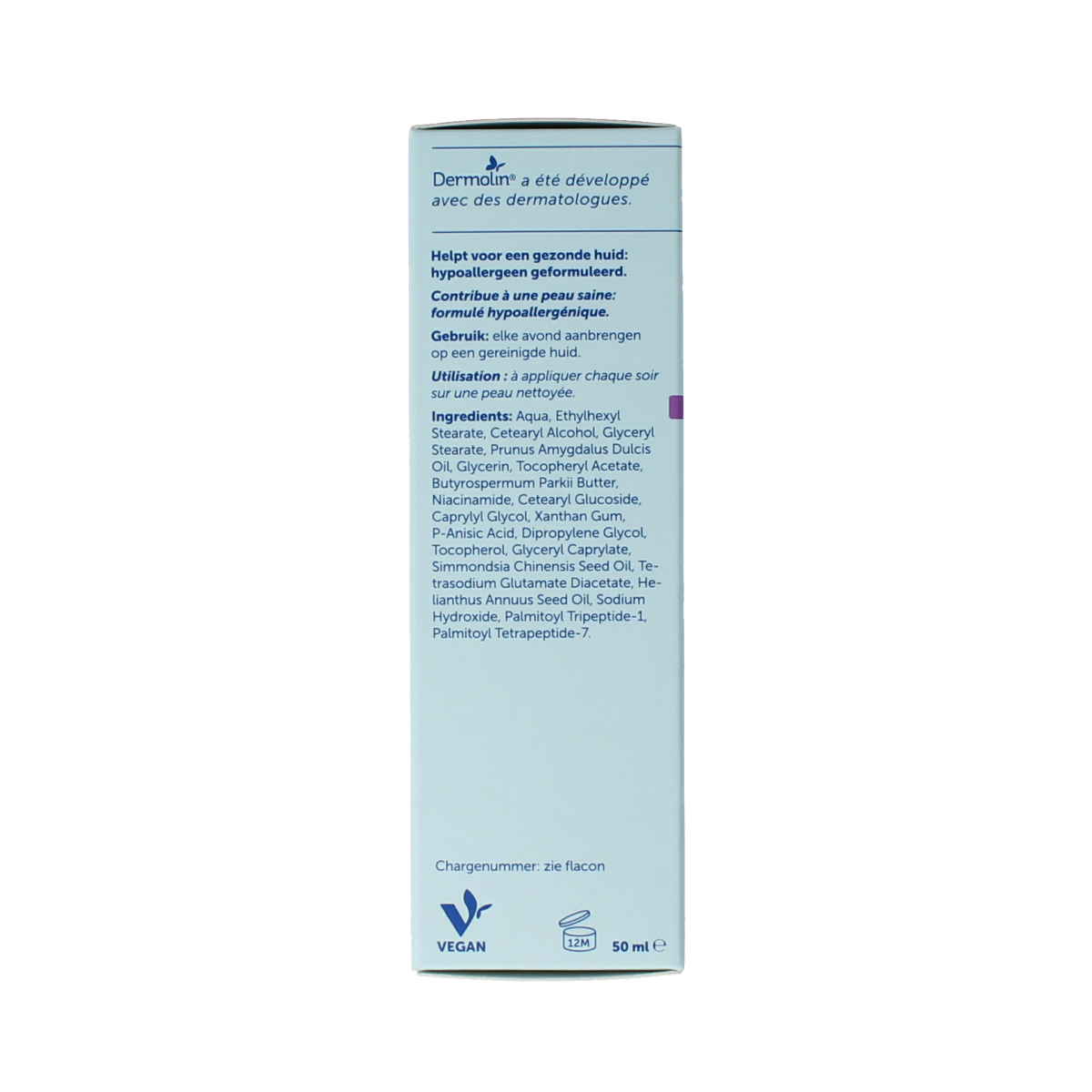 Dermolin Nachtcreme anti-aging flacon 50.00 Milliliter