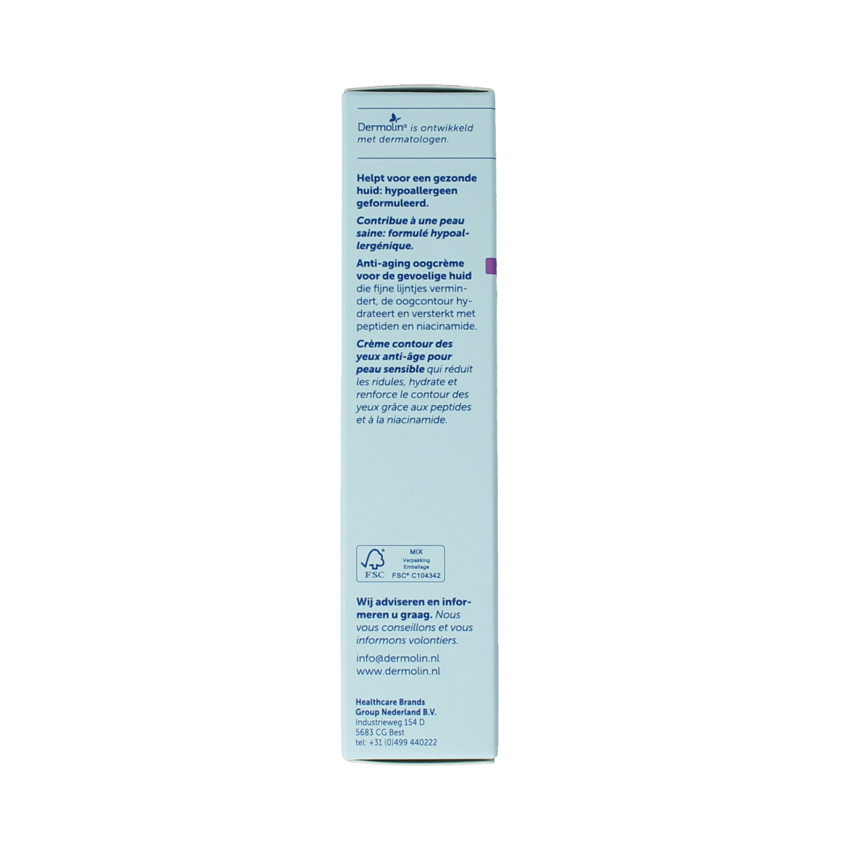 Dermolin Oogcreme anti-aging 15.00 Milliliter