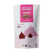Chocolatemakers Snackable puur 60% met hazelnoot bio 100 Gram