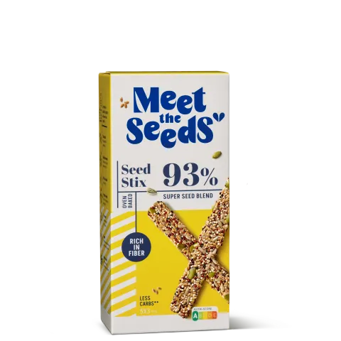 Meet the Seeds Seed Stix - zadensnack met 93% zaden bio 144.00 Gram