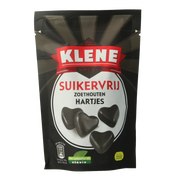 Klene Zoethouten hartjes suikervrij 110.00 Gram