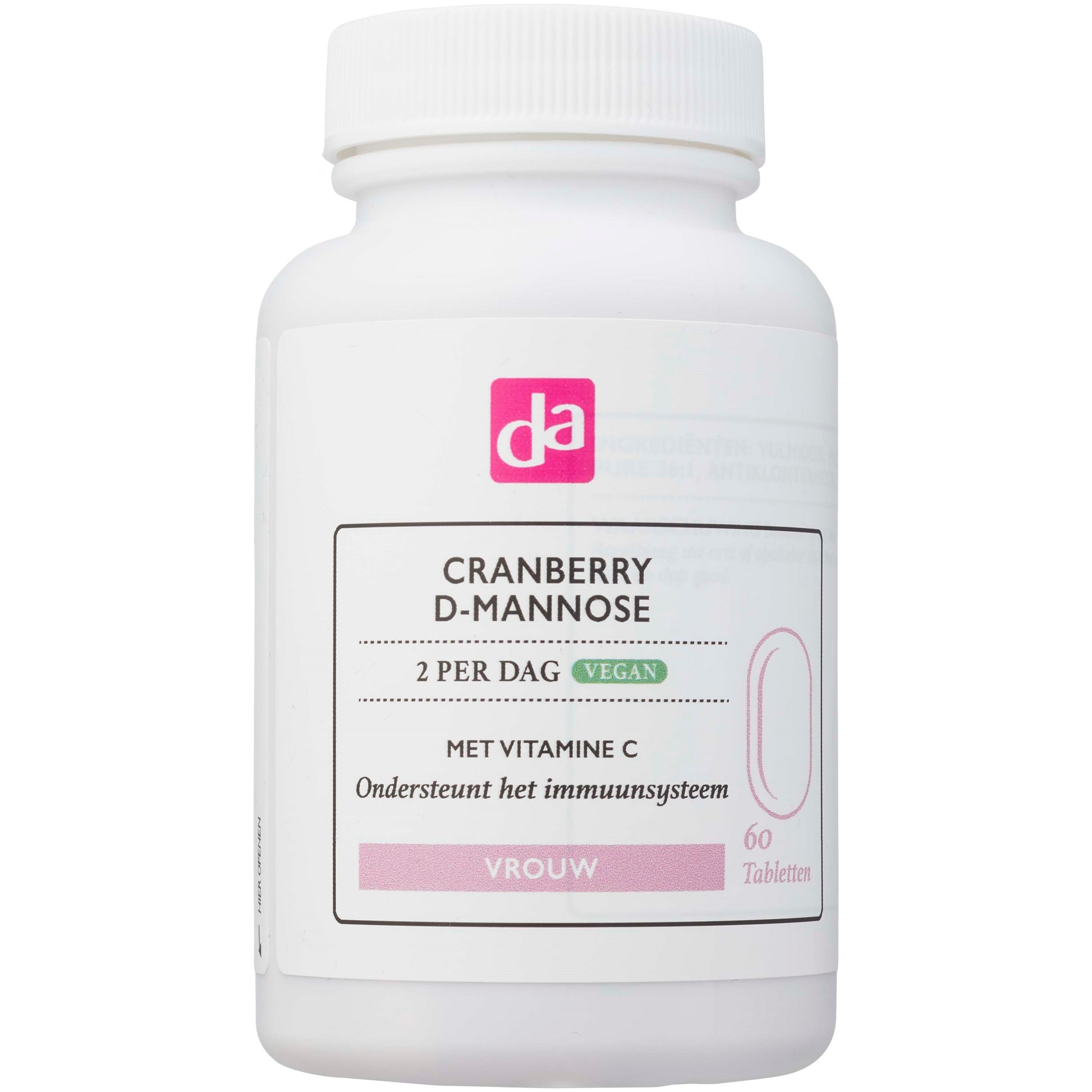 DA Cranberry en D-Mannose 60.00 Tabletten