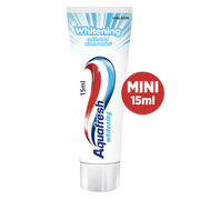 Aquafresh Tandpasta whitening mini 15.00 Milliliter