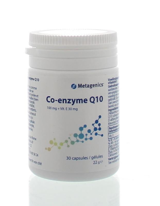 Metagenics Co enzyme Q10 100mg 30.00 Capsules