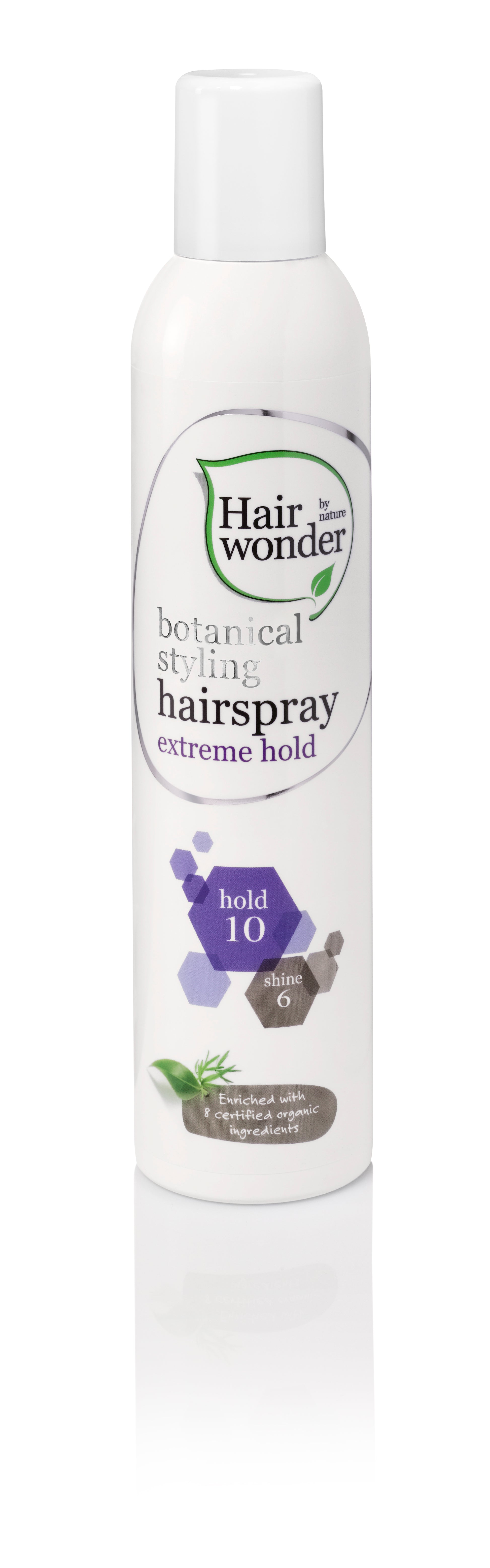 Hairwonder Botanical styling hairspray extra hold 300.00 Milliliter