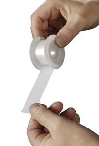 Hekafilm Non-woven hechtpleister 5m x 2.5cm 12.00 Stuks