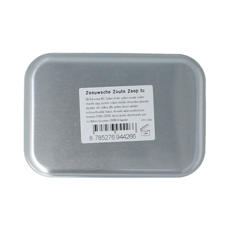 Zeeuwsche Zoute Zeep in aluminium travel case 1 Stuks