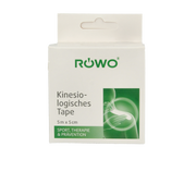Rowo Kinesiotape zwart 5cmx5m 1 Stuks