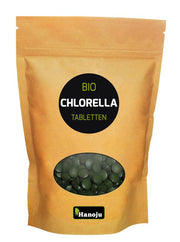 Hanoju Bio chlorella tabletten papier zak 625.00 Tabletten