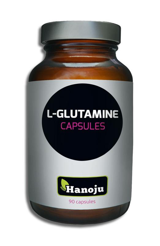 Hanoju L-Glutamine 90 Vegetarische capsules