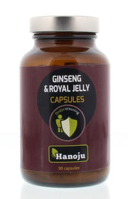 Hanoju Royal jelly ginseng 90.00 Vegetarische capsules